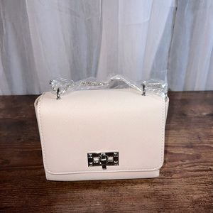 WHITE MINI CROSSBODY BAG